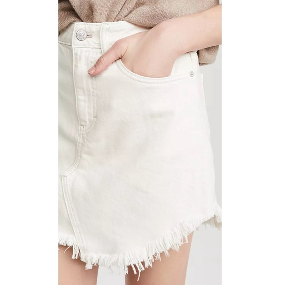 We the free / free people bailey denim skirt - Picture 1 of 7